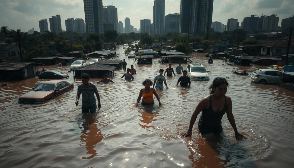 dampak banjir Jakarta