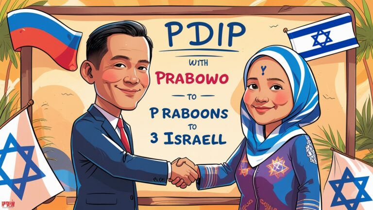 PDIP Dukung Prabowo Buka Hubungan Diplomatik dengan Israel, Asalkan dengan 3 Syarat