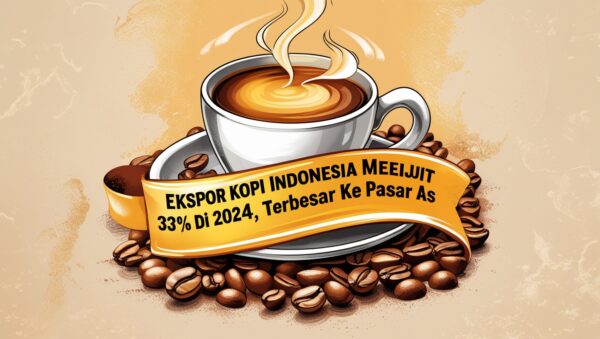 Ekspor Kopi Indonesia Melejit 76,33% di 2024, Terbesar ke Pasar AS