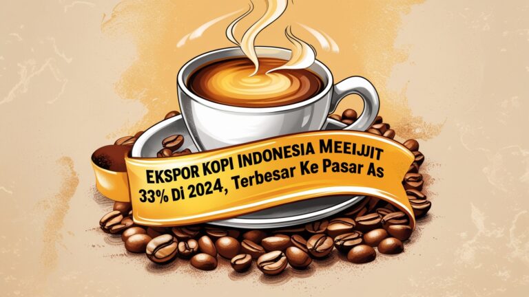 Ekspor Kopi Indonesia Melejit 76,33% di 2024, Terbesar ke Pasar AS