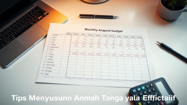 Tips Menyusun Anggaran Rumah Tangga yang Efektif