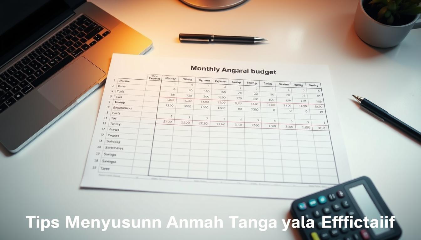 tips menyusun anggaran rumah tangga