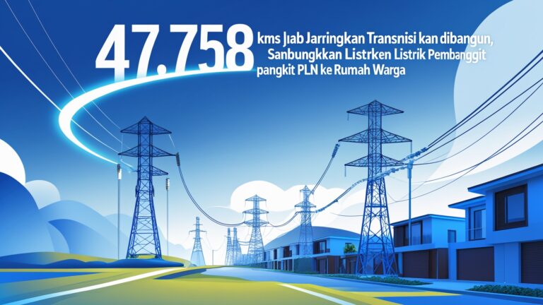 47.758 Kms Jaringan Transmisi akan Dibangun, Sambungkan Listrik Pembangkit PLN ke Rumah Warga