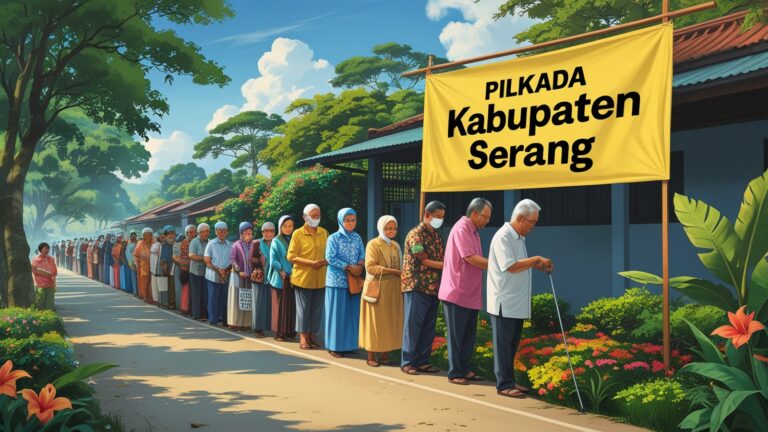 Usai Pencoblosan, Surat Suara PSU Pilkada Kabupaten Serang Dijaga Ketat