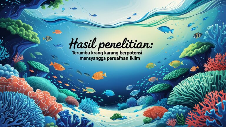 Hasil Penelitian: Terumbu Karang Berpotensi Menyangga Perubahan Iklim