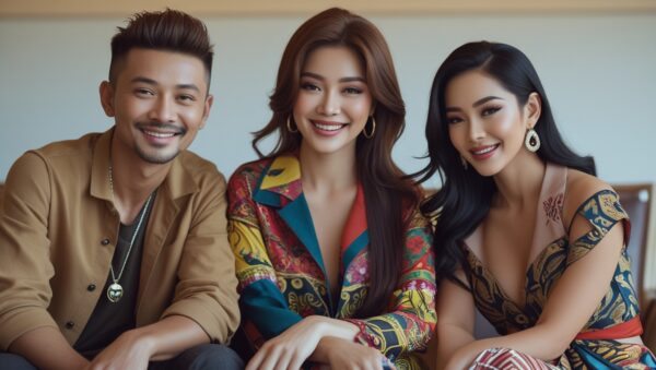 Momen Haru Siraman Al Ghazali, Maia Estianty dan Mulan Jameela Duduk Berdampingan